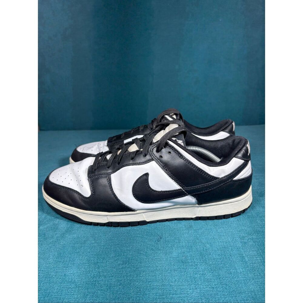 Nike Dunk Low Retro Panda Black White Men’s Size 13 DD1391-100 Sneakers